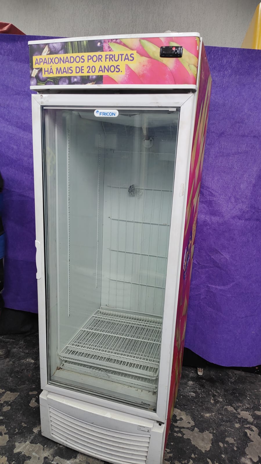 FREEZER VERTICAL FRICON COM DEFEITO - RG: 0419000131